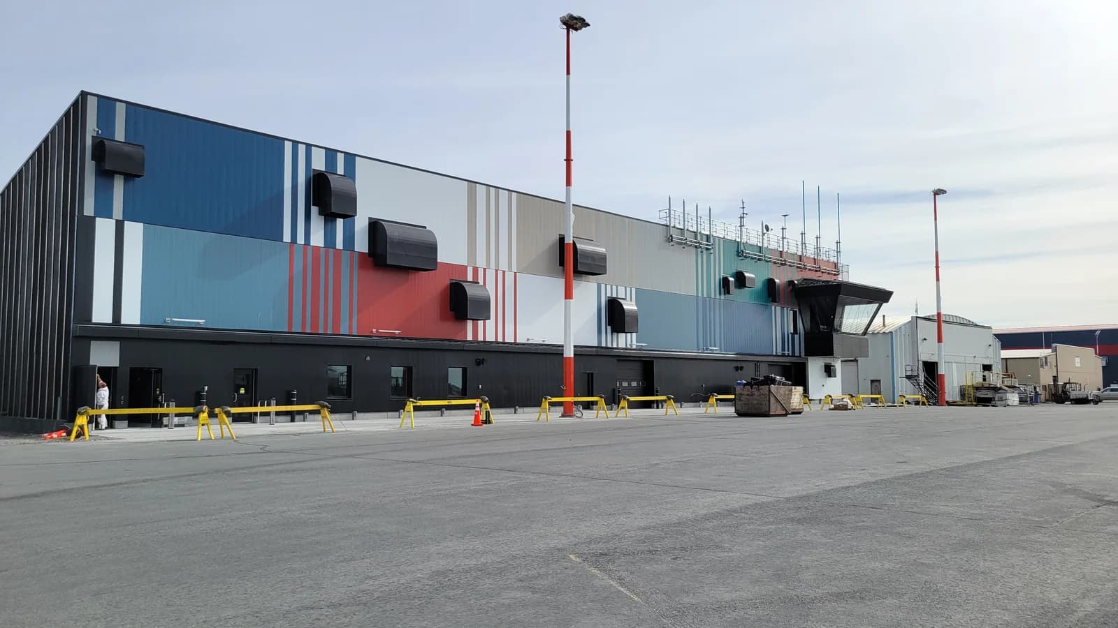 Rankin Inlet’s new airport terminal photographed before opening in August 2025; a file image, not the September 2026 ceremony.